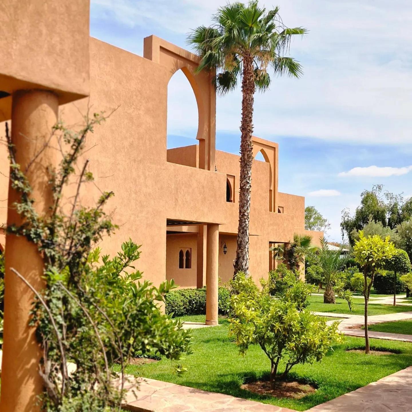 Les Jardins De Zyriab Bed & Breakfast Ait Hamid Bagian luar foto